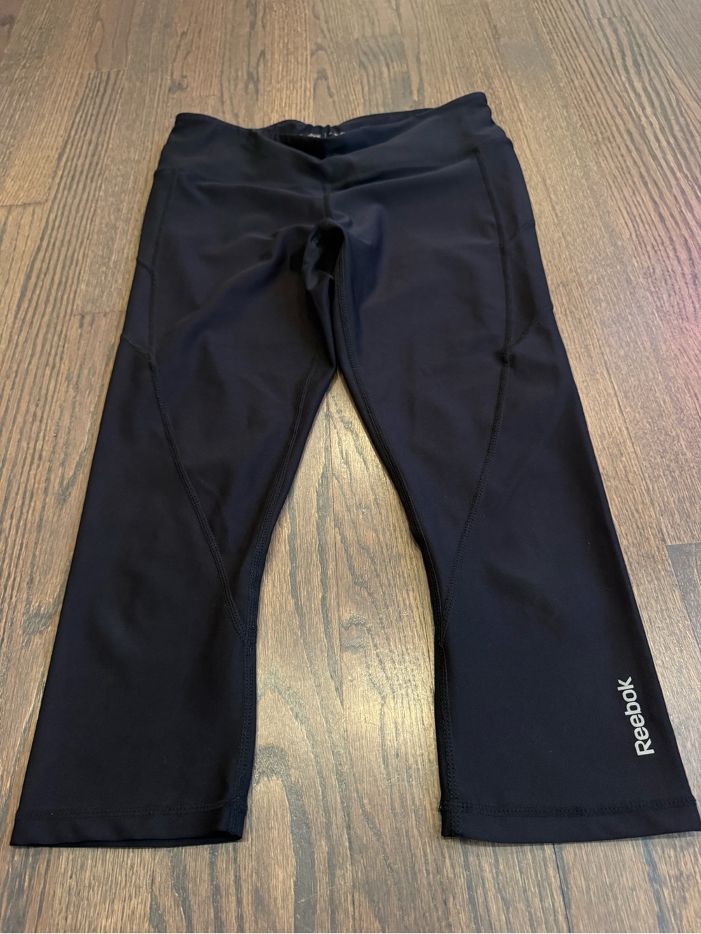 Reebok Black Women's Capri Athletic Leggings